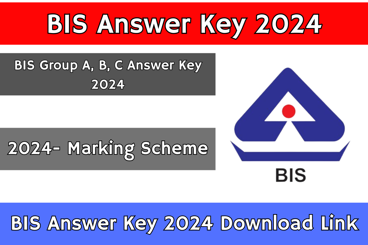 BIS Answer Key 2024, Group A, B, C Answer Sheet Soon