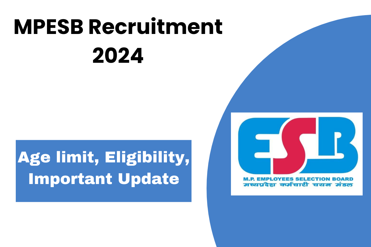 MPESB Recruitment 2024 MPESB Group-5 Various Post Online Form 2024