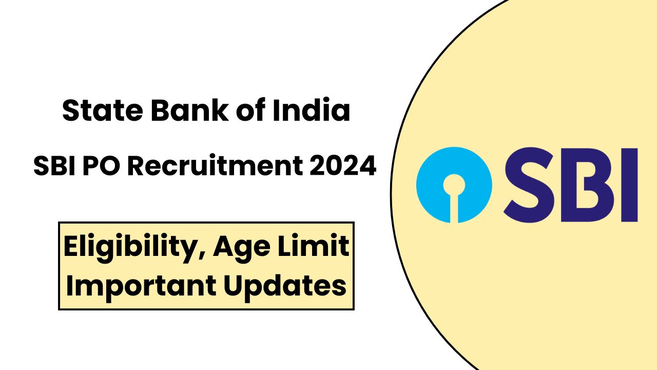 SBI PO Recruitment 2024 Apply online for 600 Posts